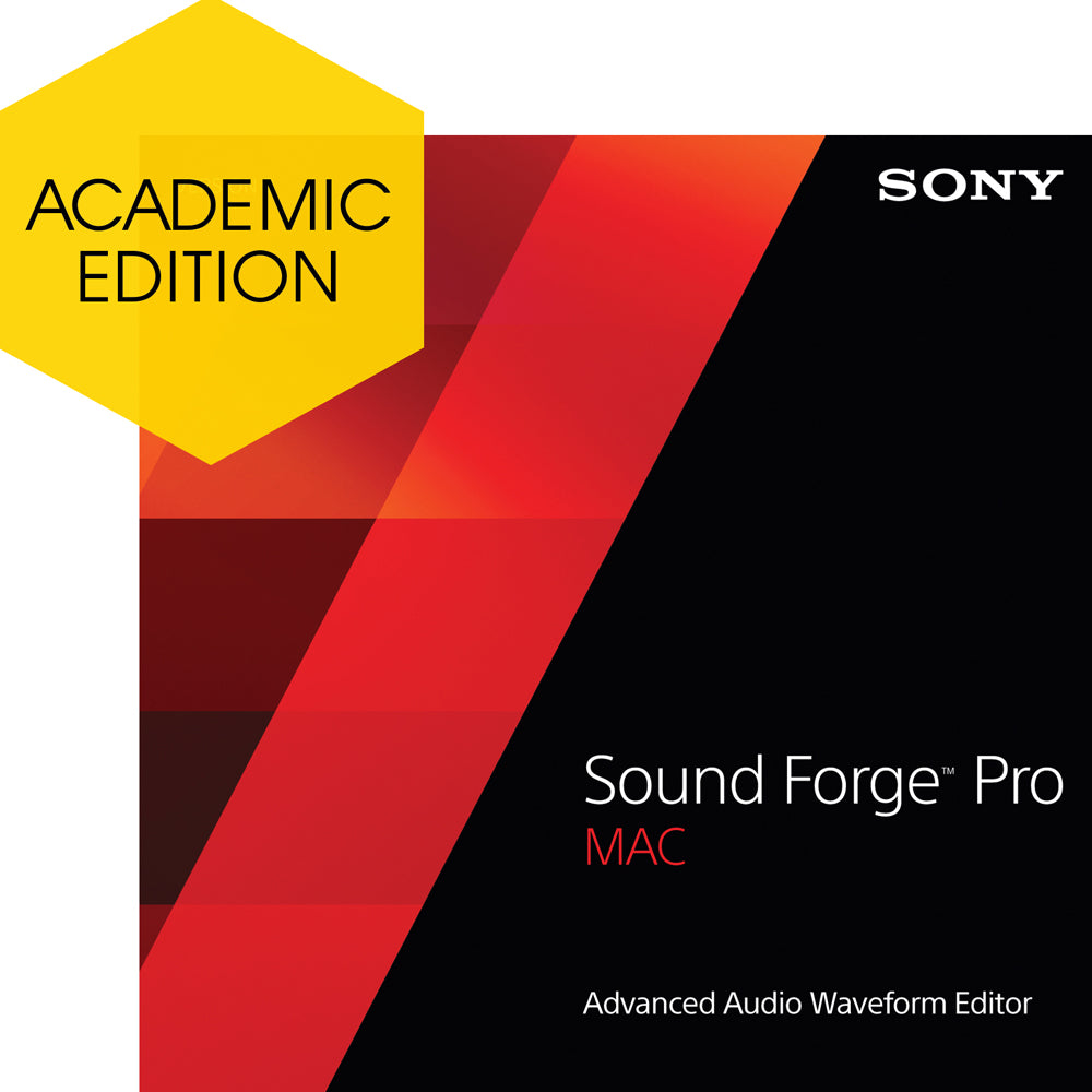 Magix Sound Forge Pro Mac 2 Academic