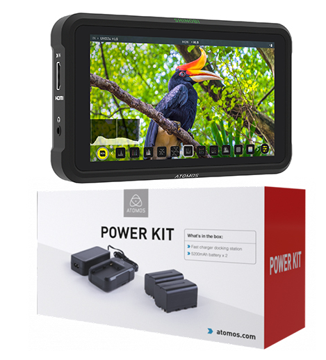 Atomos Shinobi Power Bundle