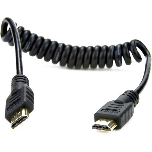 Atomos AtomFLEX HDMI (Type-A) Male to HDMI (Type-A) Male Coiled Cable (12 to 24")