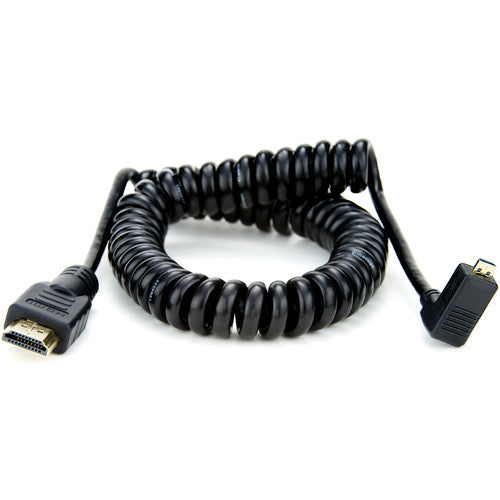 Atomos Coiled Micro to Full HDMI Cable (19.7")