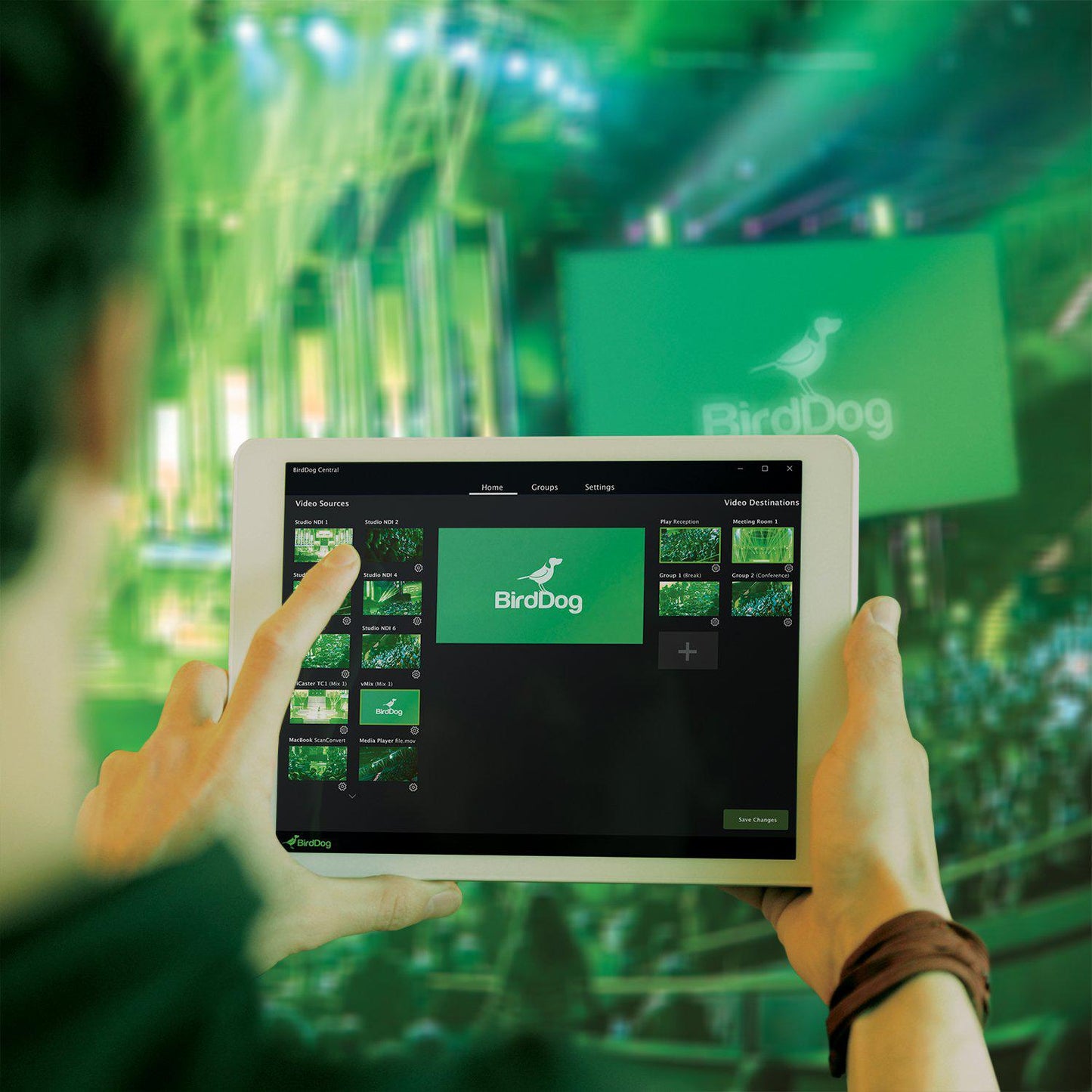 BirdDog Central - Video distribution and routing control