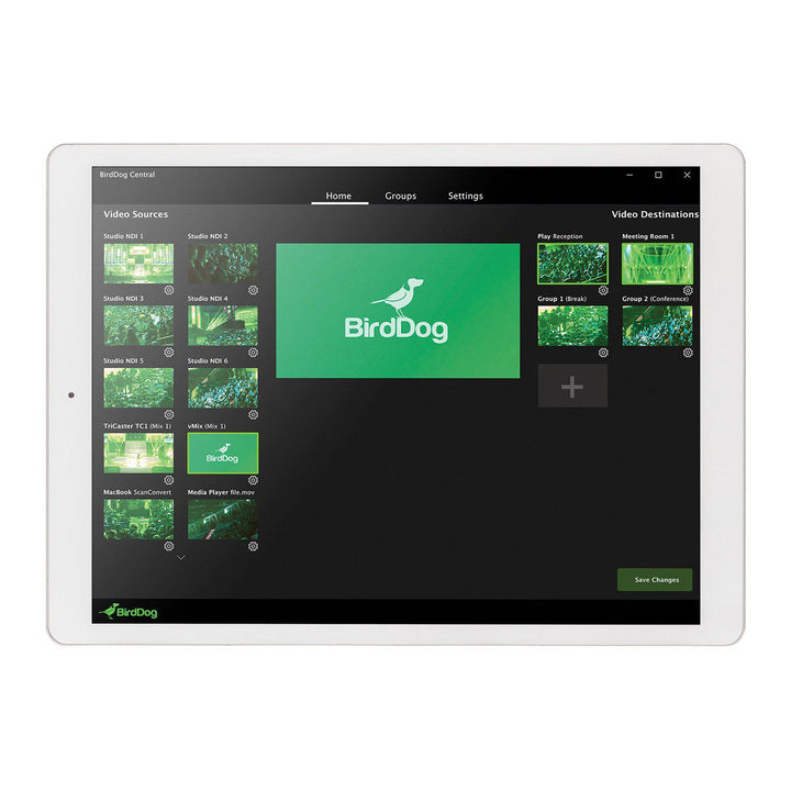 BirdDog Central - Video distribution and routing control