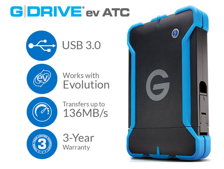 G-Technology G-DRIVE ev ATC USB 3.0 1TB