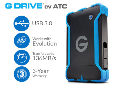 G-Technology G-DRIVE ev ATC USB 3.0 1TB
