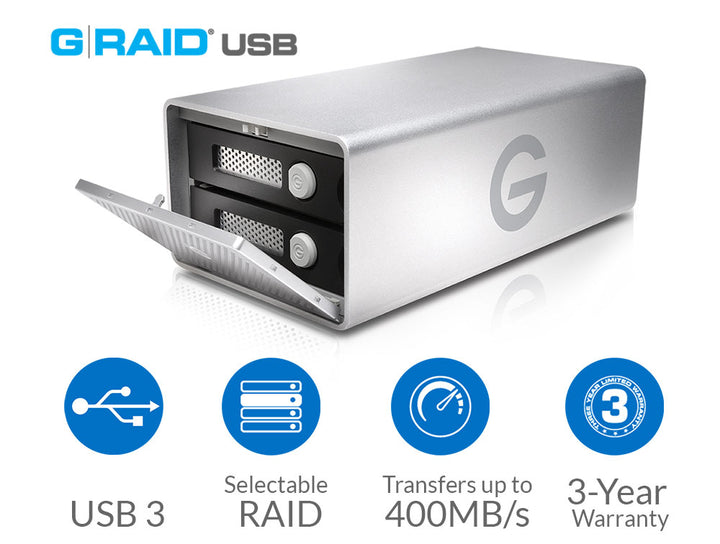 G-Technology G-RAID USB 3.0 G1 Removable 16TB