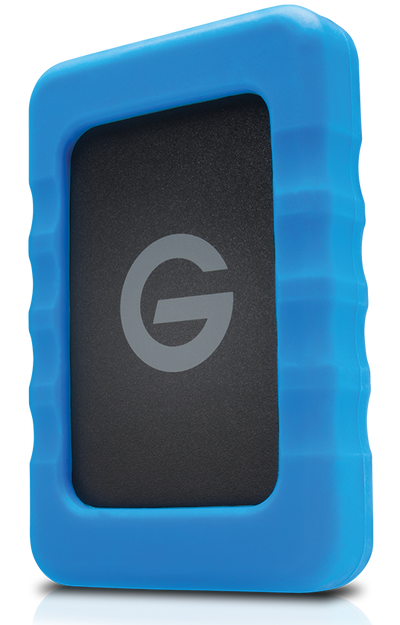G-Technology G-DRIVE ev RaW SSD with Rugged Bumper 500GB
