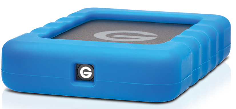 G-Technology G-DRIVE ev RaW SSD with Rugged Bumper 500GB