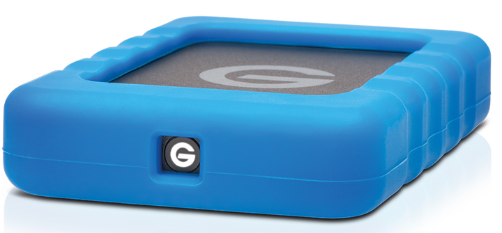 G-Technology G-DRIVE ev RaW SSD with Rugged Bumper 500GB