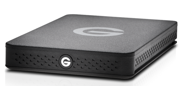 G-Technology G-DRIVE ev RaW SSD with Rugged Bumper 500GB