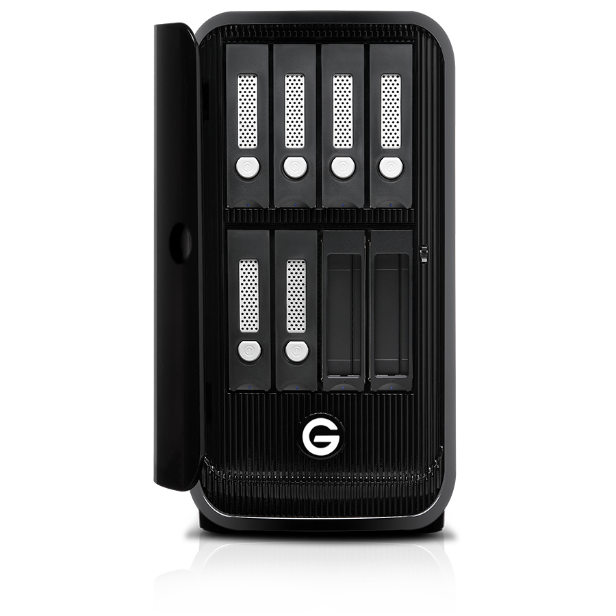 G-Technology G-SPEED STUDIO XL with 2 ev Series Bay Adapters, 18TB