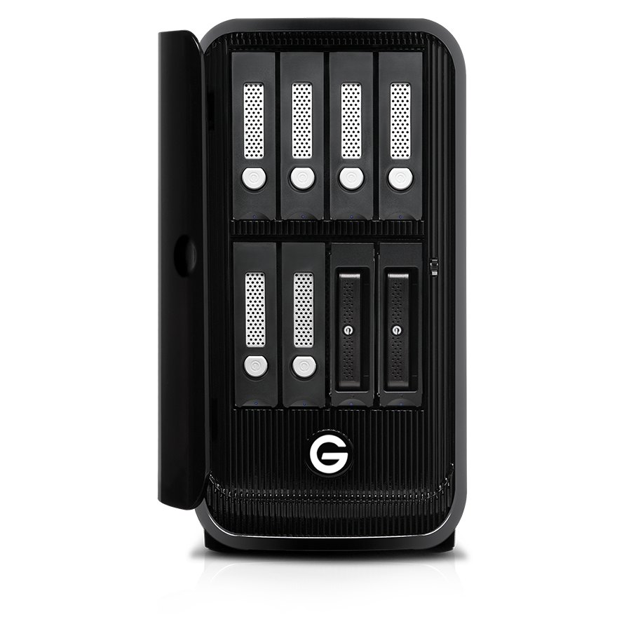 G-Technology G-SPEED STUDIO XL with 2 ev Series Bay Adapters, 18TB