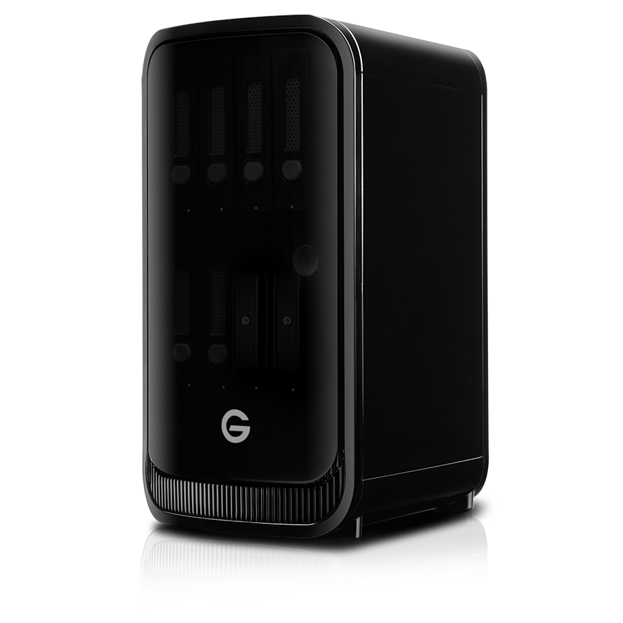 G-Technology G-SPEED STUDIO XL with 2 ev Series Bay Adapters, 48TB