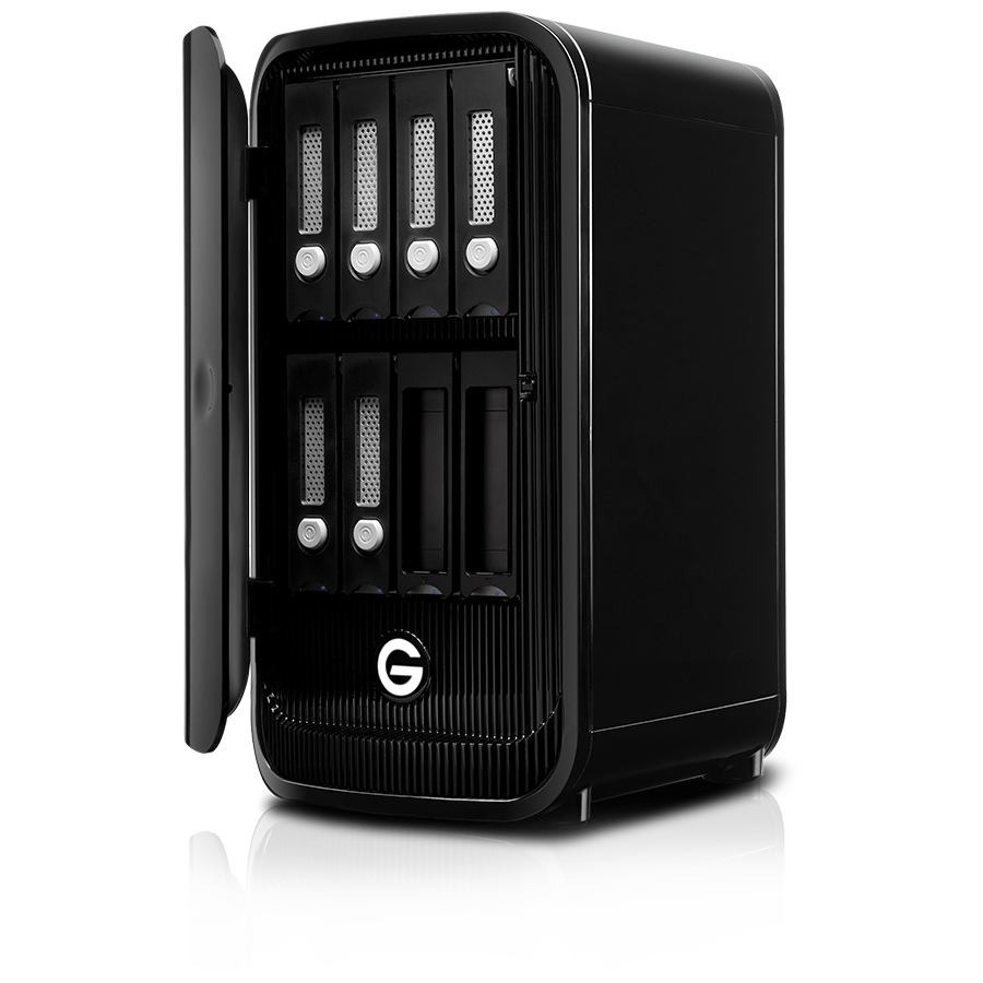 G-Technology G-SPEED STUDIO XL with 2 ev Series Bay Adapters, 18TB