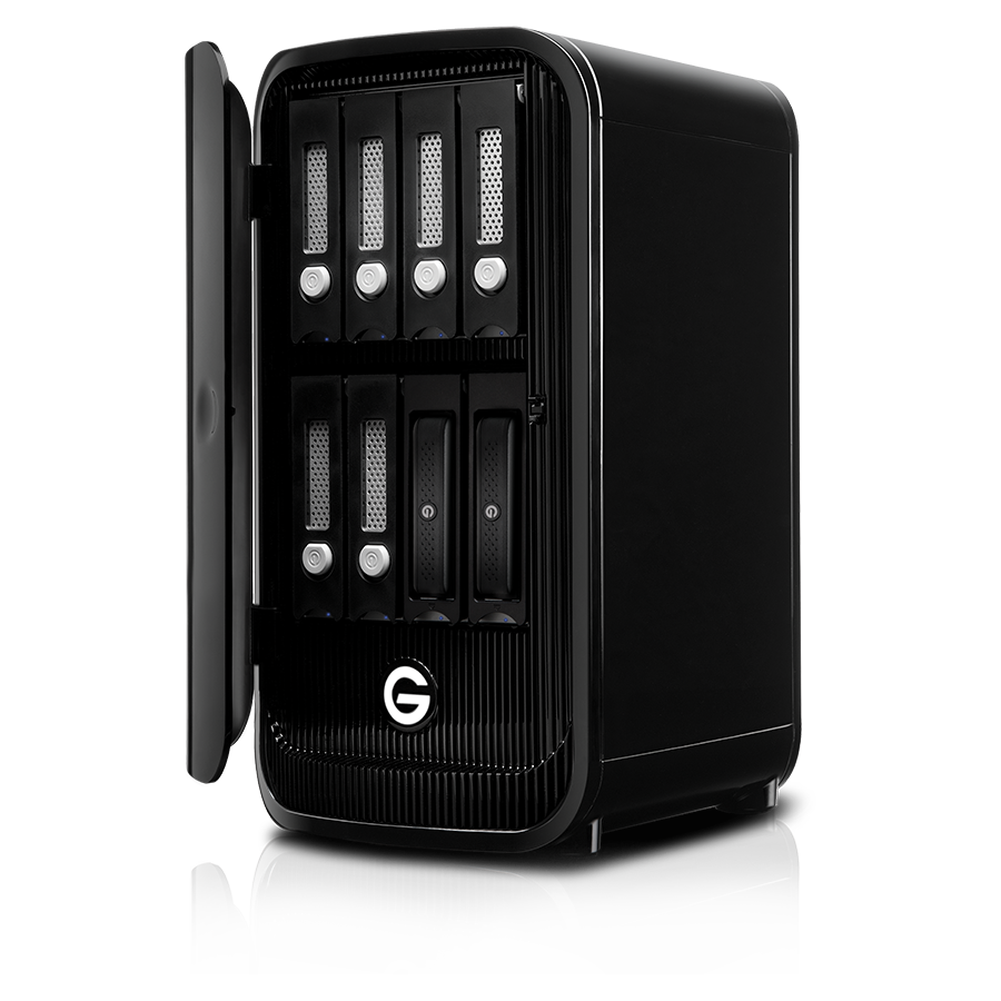 G-Technology G-SPEED STUDIO XL with 2 ev Series Bay Adapters, 18TB