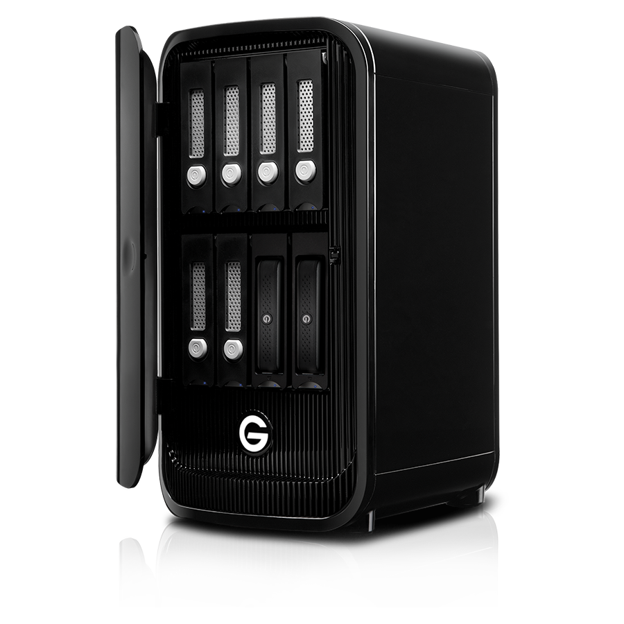 G-Technology G-SPEED STUDIO XL with 2 ev Series Bay Adapters, 24TB