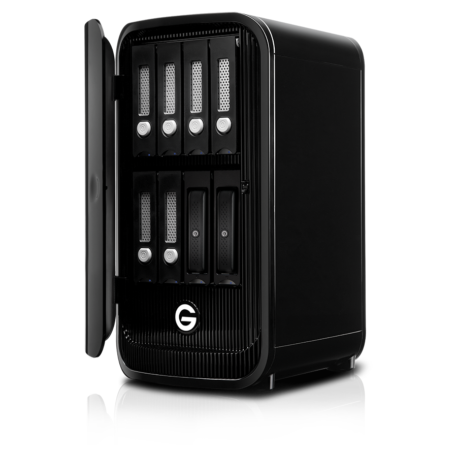 G-Technology G-SPEED STUDIO XL with 2 ev Series Bay Adapters, 18TB