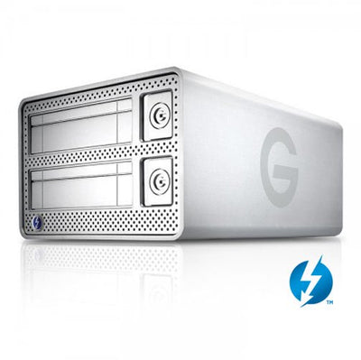 G-DOCK ev with Thunderbolt with 2x 1TB Drives