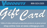 Videoguys $25 Gift Card