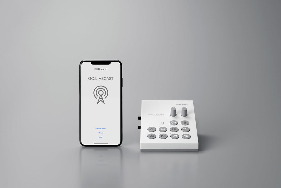 Roland GO:LIVECAST Live Streaming Audio and Video Studio for Smartphones and Tablets