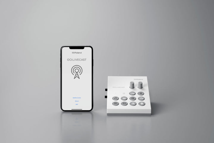 Roland GO:LIVECAST Live Streaming Audio and Video Studio for Smartphones and Tablets