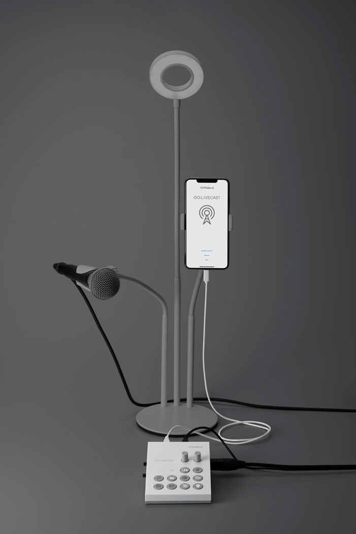 Roland GO:LIVECAST Live Streaming Audio and Video Studio for Smartphones and Tablets