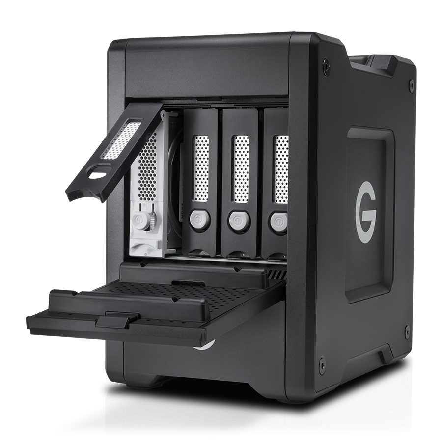 G-Technology G-SPEED Shuttle Thunderbolt 3 Transportable 4-Bay RAID 16TB