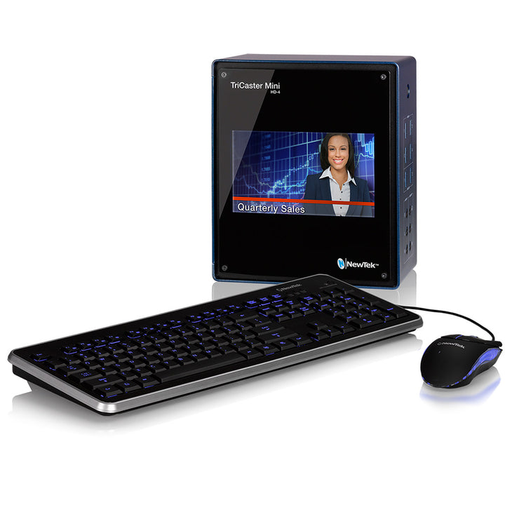 TriCaster Mini HD-4i with Integrated Display and 2x750GB Drives (Academic)