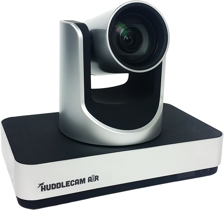 HuddleCam Air 12x Lens, Wireless USB Conferencing Camera, Silver