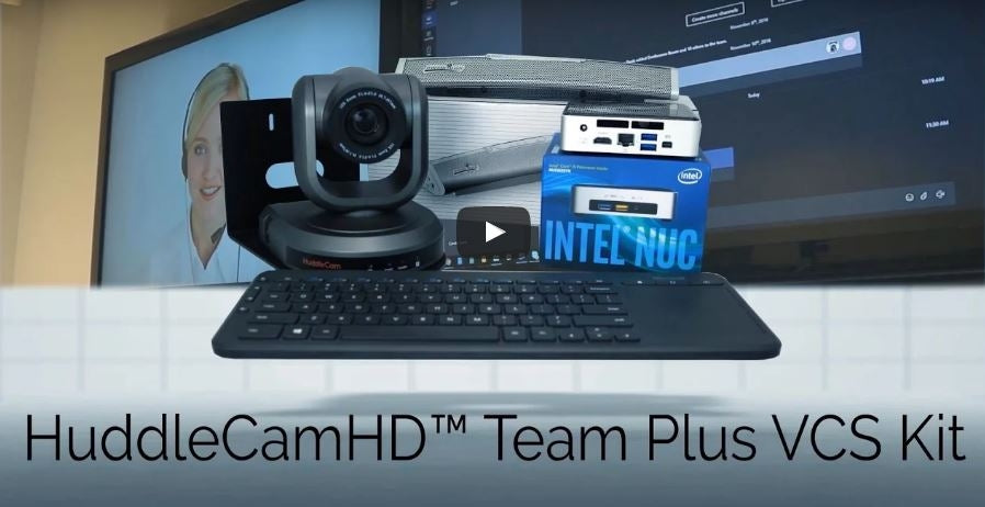 HuddleCamHD Team Plus Video Collaboration Solution with Calendar Support