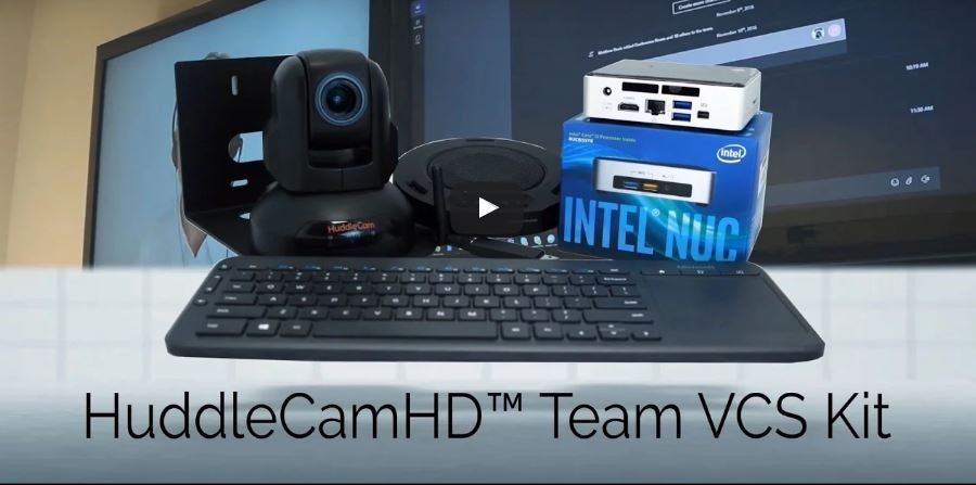 HuddleCamHD Team Video Collaboration Solution with Calendar Support