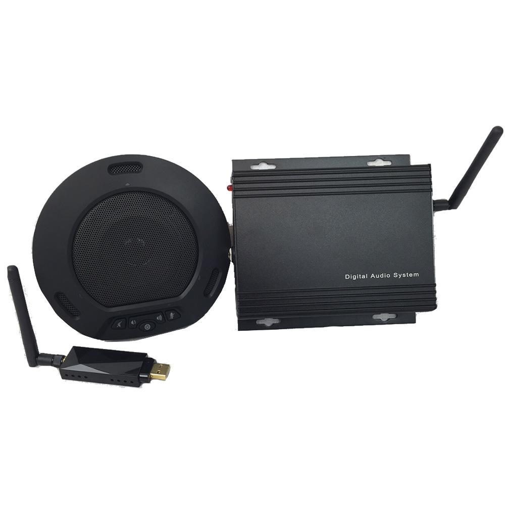 HuddlePod Air Wireless USB Speakerphone, Receiver and Extender Set