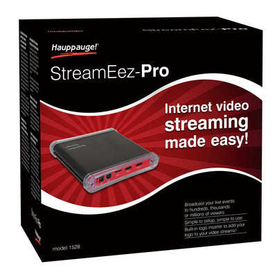 Hauppauge StreamEez-Pro Video Encoder for Live Event Broadcasting