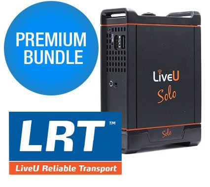 LiveU Solo HDMI Bundle with 1 year LRT Virtual Cloud Server