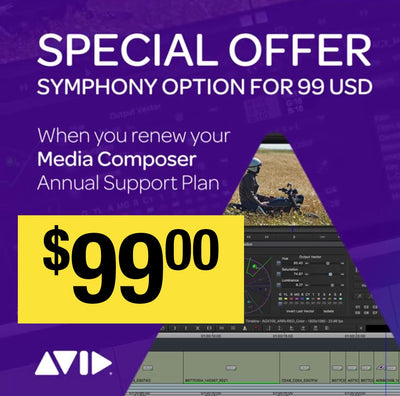 Avid Media Composer Symphony Option Special Promotion