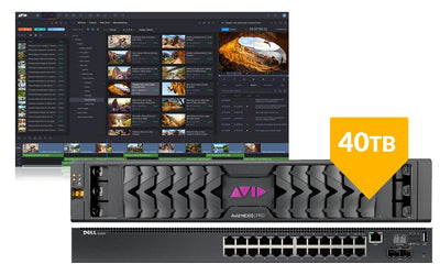 Avid MediaCentral | Editorial Management with NEXIS | PRO 40TB Bundle