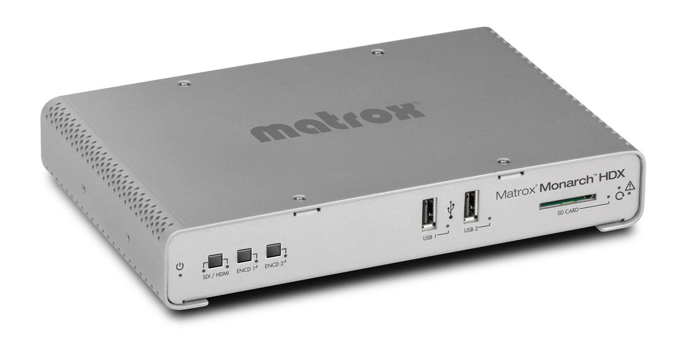 Roland V-1SDI and Matrox Monarch HDX Live Production & Streaming Bundle