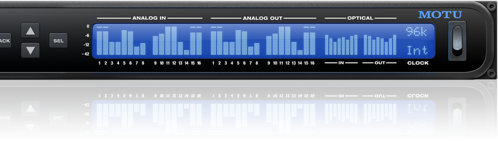 MOTU 16A Thunderbolt/AVB Ethernet/USB audio interface