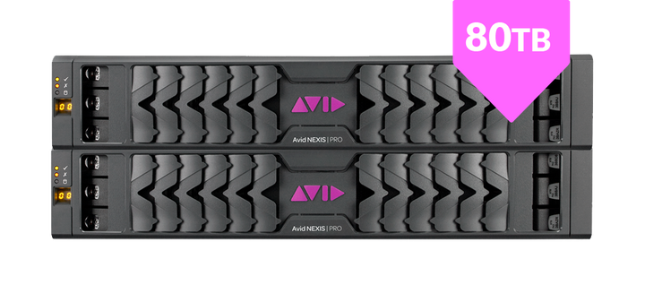 Avid NEXIS | PRO 40TB Shared Storage Solution 2-pack