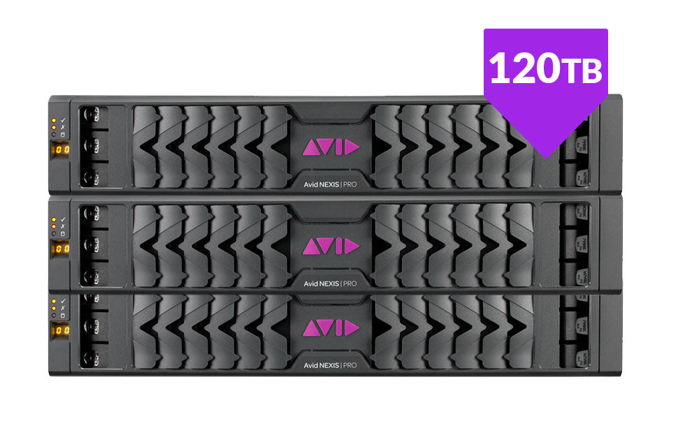 Avid NEXIS | PRO 40TB in Multiple Packs