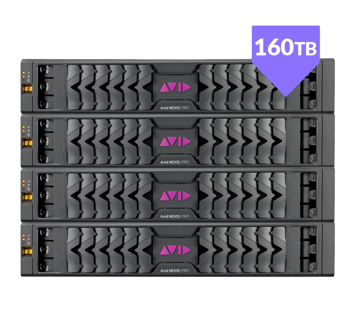 Avid NEXIS | PRO 40TB Shared Storage Solution 4-pack