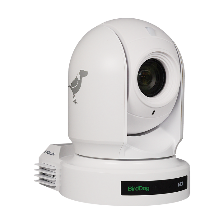 BirdDog Eyes P200 1080P 30x Full NDI PTZ Camera w/Sony Sensor & HDMI/3G-SDI (White)