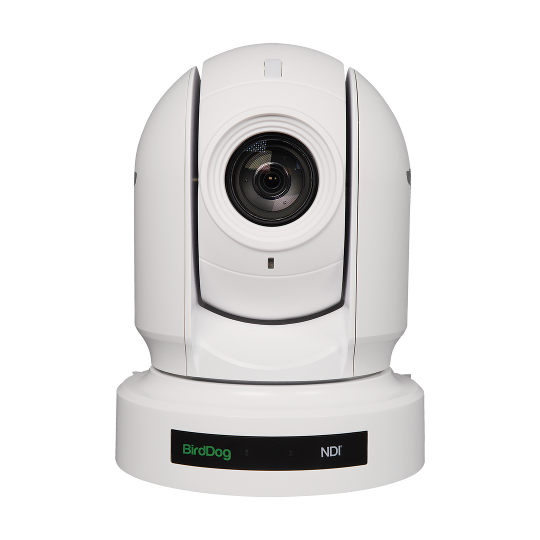 BirdDog Eyes P200 1080P 30x Full NDI PTZ Camera w/Sony Sensor & HDMI/3G-SDI (White)