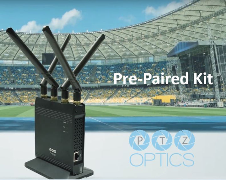 PTZOptics WirelessCable Pre-Paired Kit