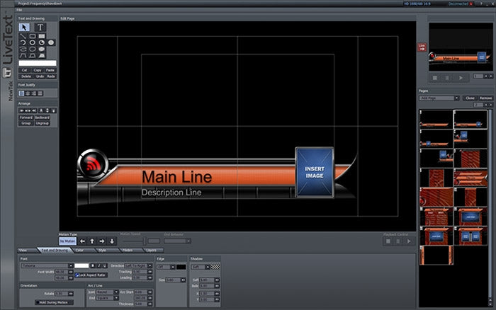 NewTek LiveText with DataLink Technology Upgrade