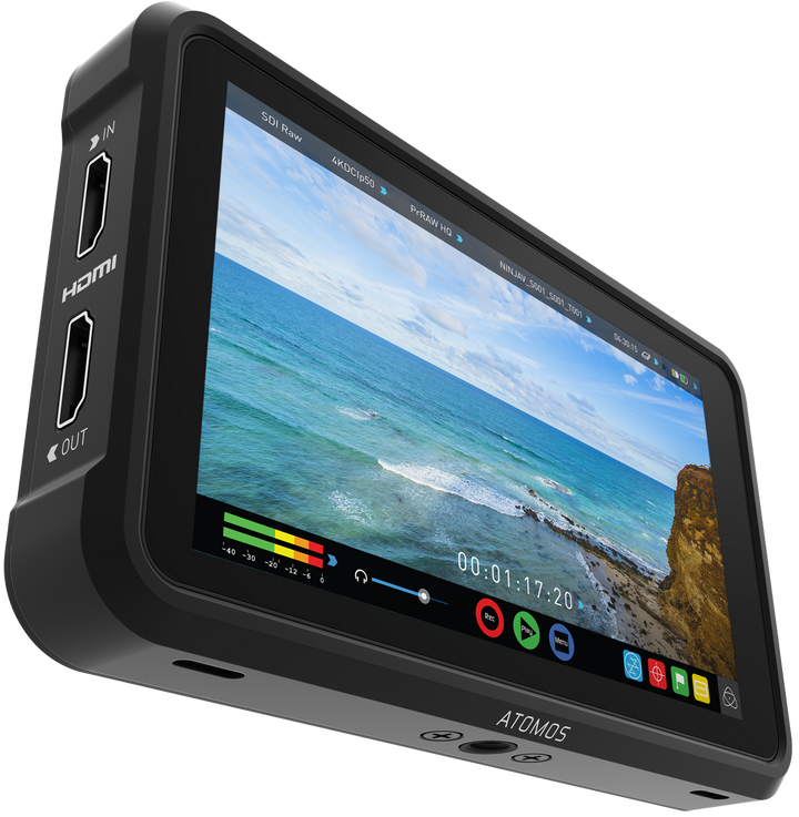 Atomos Ninja V Thin 5 inch 4Kp60 HDR Monitor Recorder