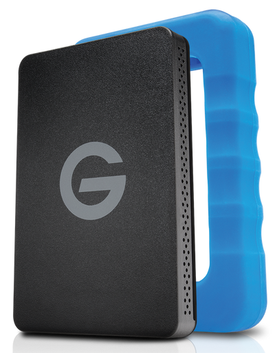 G-Technology G-DRIVE ev RaW SSD with Rugged Bumper 2TB