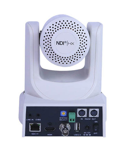 PTZOptics 20X NDI Camera (White)