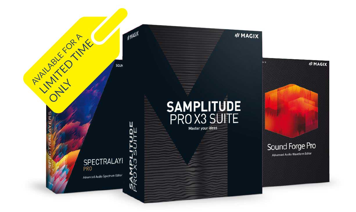 MAGIX Samplitude Pro X3 Suite Crossgrade