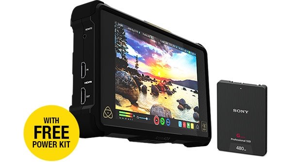 Atomos Shogun Inferno Bundle with SONY 480GB SSD & Free Power Kit