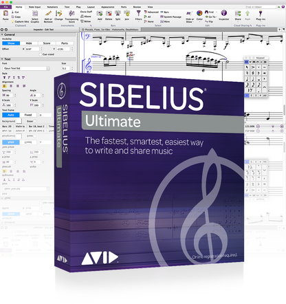 Avid Sibelius Ultimate 1-Year Subscription NEW